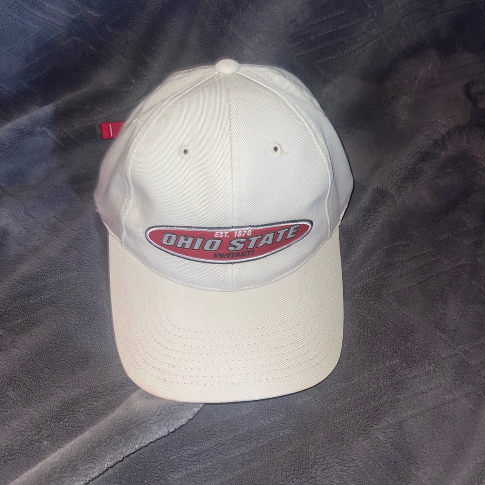 Ohio State University Top Of the World Tan Strapback